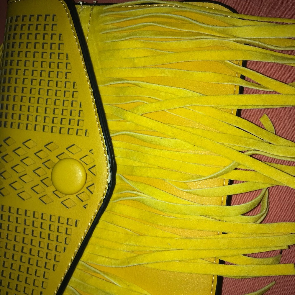 Yellow purse